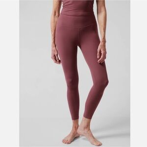 Athleta Transcend 7/8 Tight in Tawny Rose